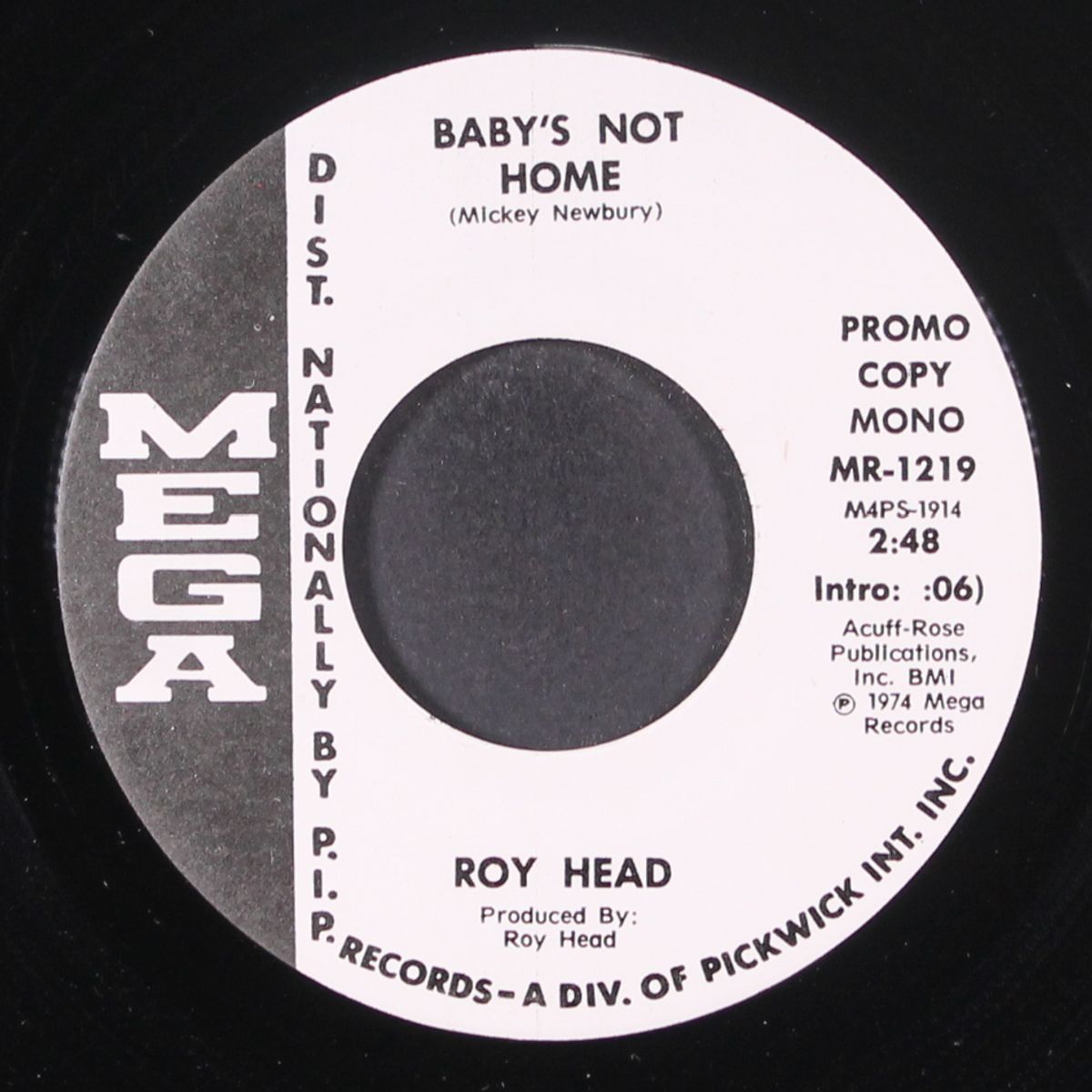 baby's not home / mono by ROY HEAD