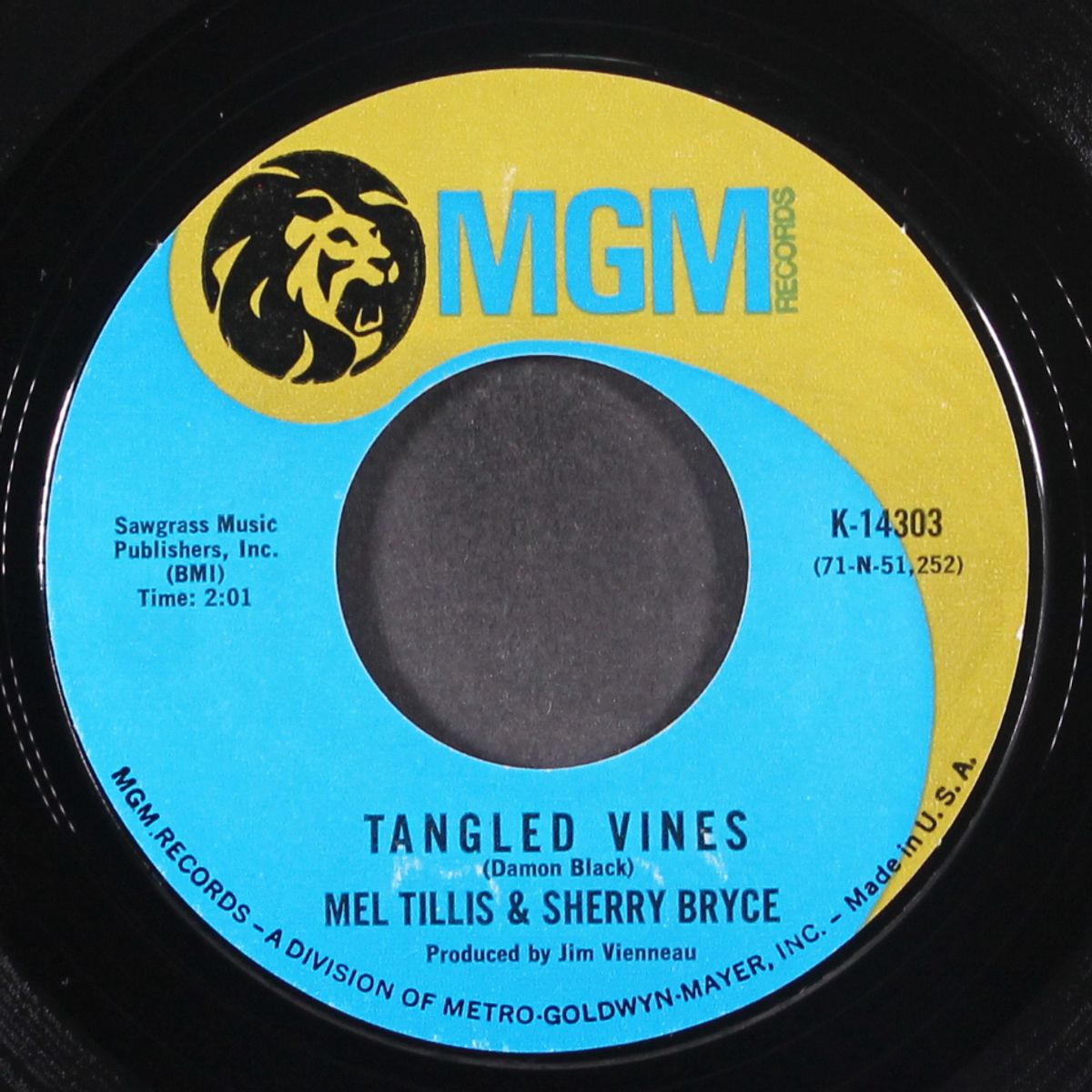 living and learning / tangled vines by MEL TILLIS & SHERRY BRYCE