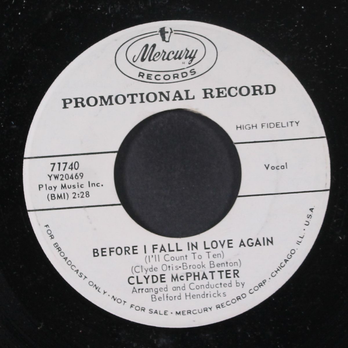 one more chance / before i fall in love again by CLYDE MCPHATTER