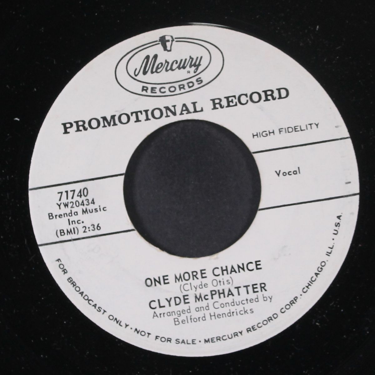 one more chance / before i fall in love again by CLYDE MCPHATTER