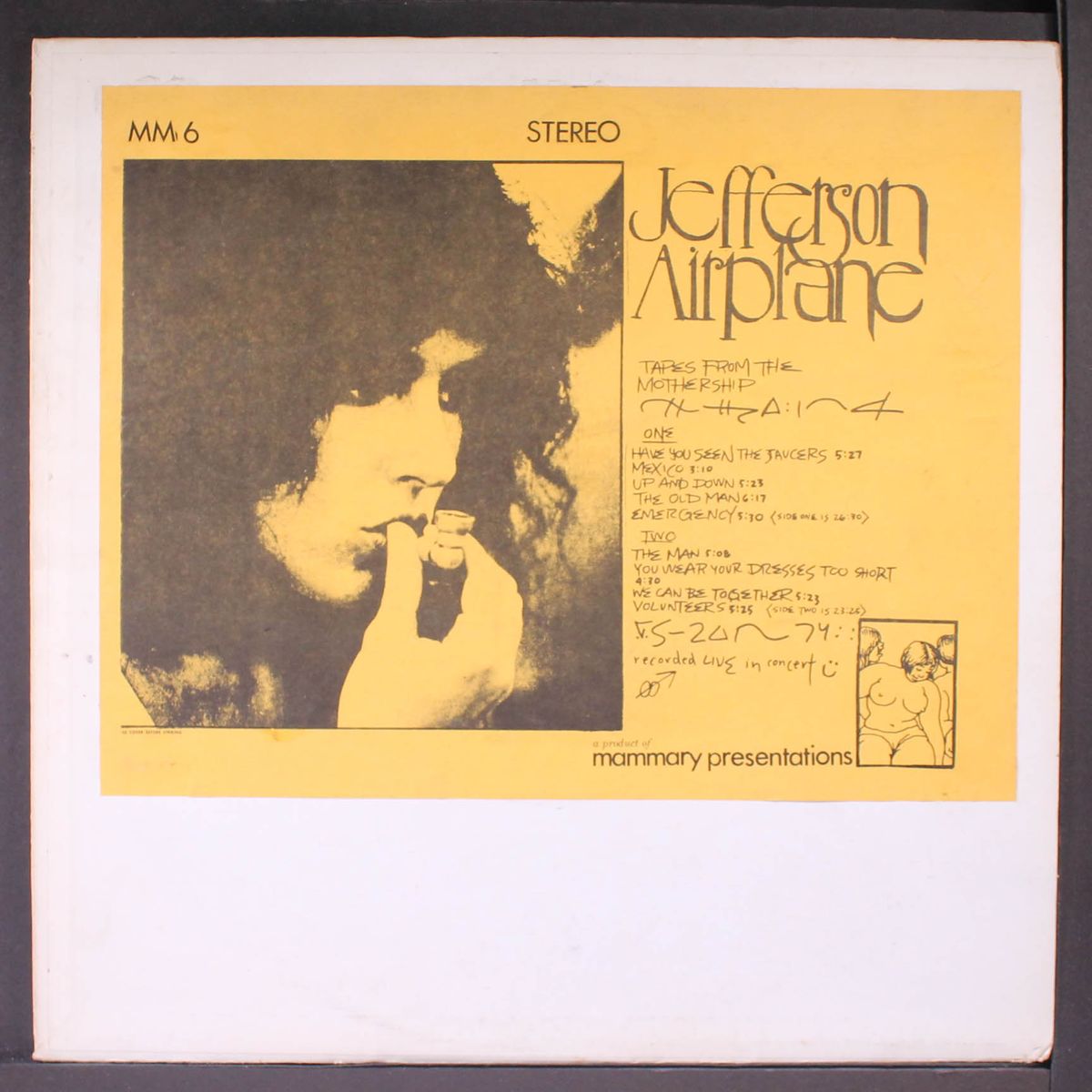 tales from the mothership by JEFFERSON AIRPLANE