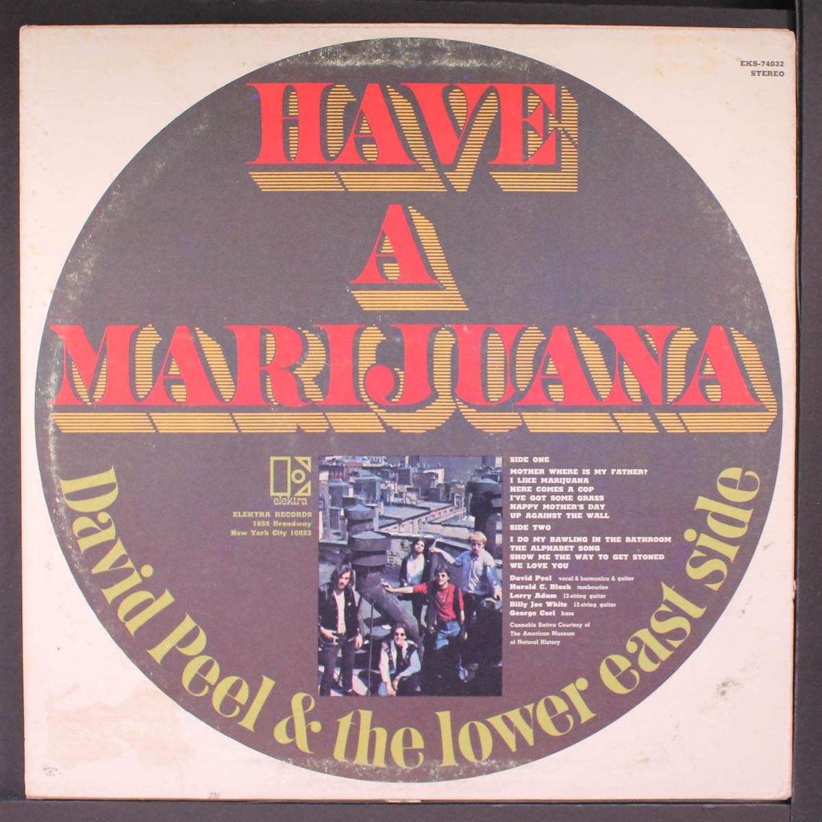 have a marijuana by DAVID PEEL & LOWER EAST SIDE