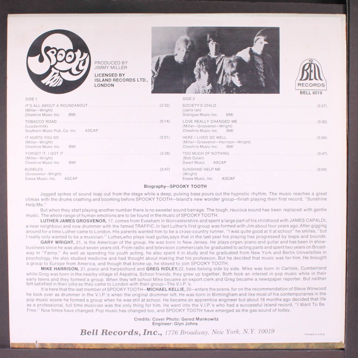 spooky tooth by SPOOKY TOOTH