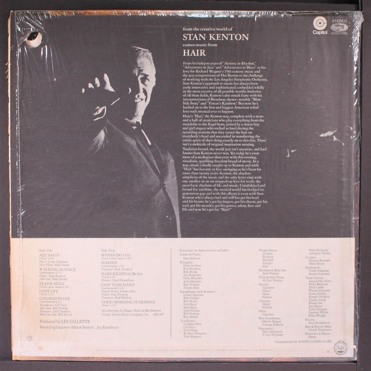music from "hair" by STAN KENTON