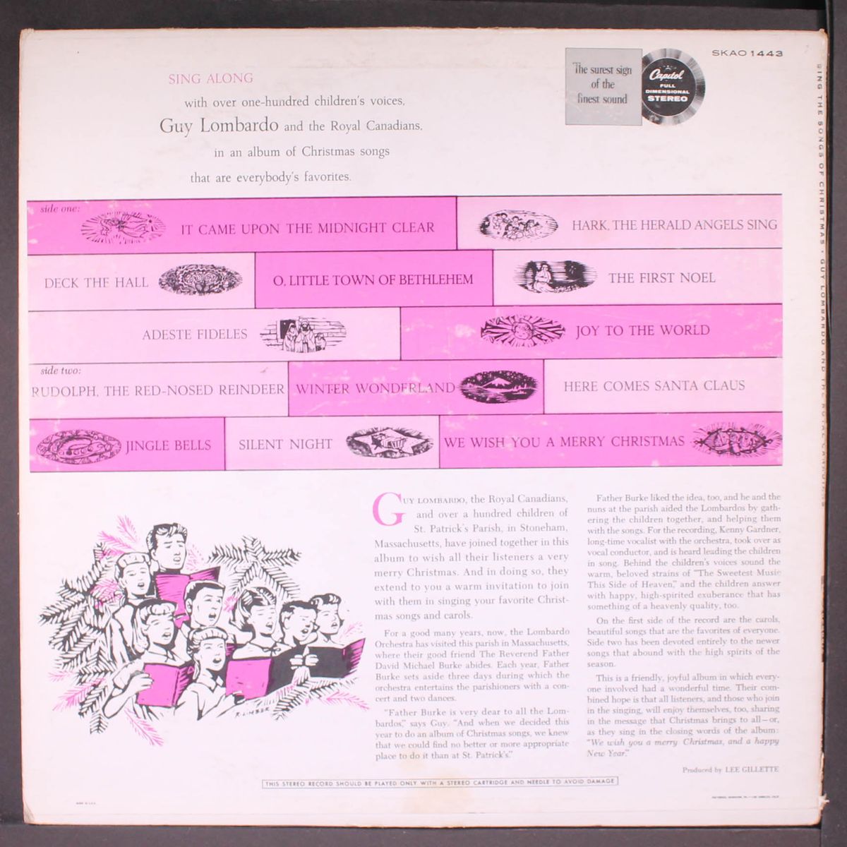 sing the songs of christmas by GUY LOMBARDO