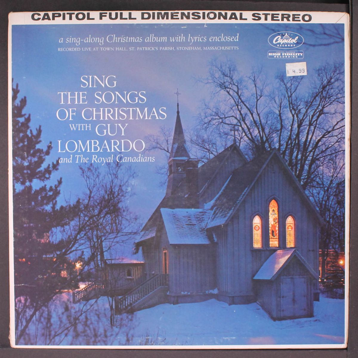 sing the songs of christmas by GUY LOMBARDO