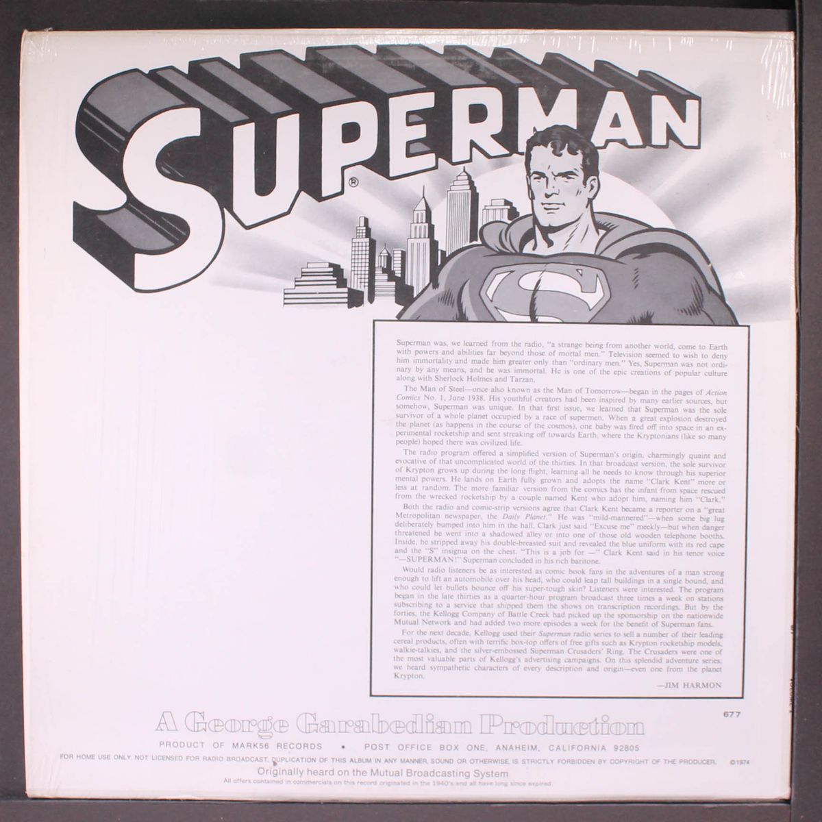 superman, vol. 2 by ORIGINAL RADIO BROADCAST