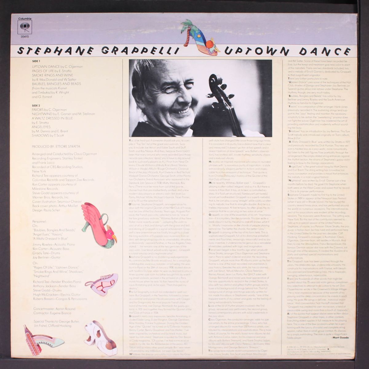uptown dance by STEPHANE GRAPPELLI