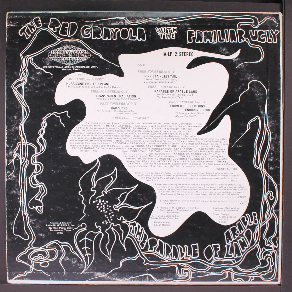 the parable of arable land by RED KRAYOLA