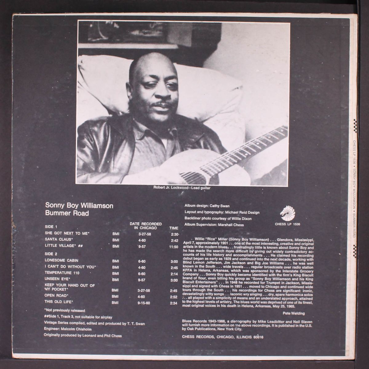 bummer road by SONNY BOY WILLIAMSON