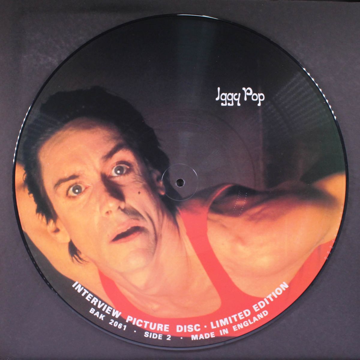 interview picture disc by IGGY POP