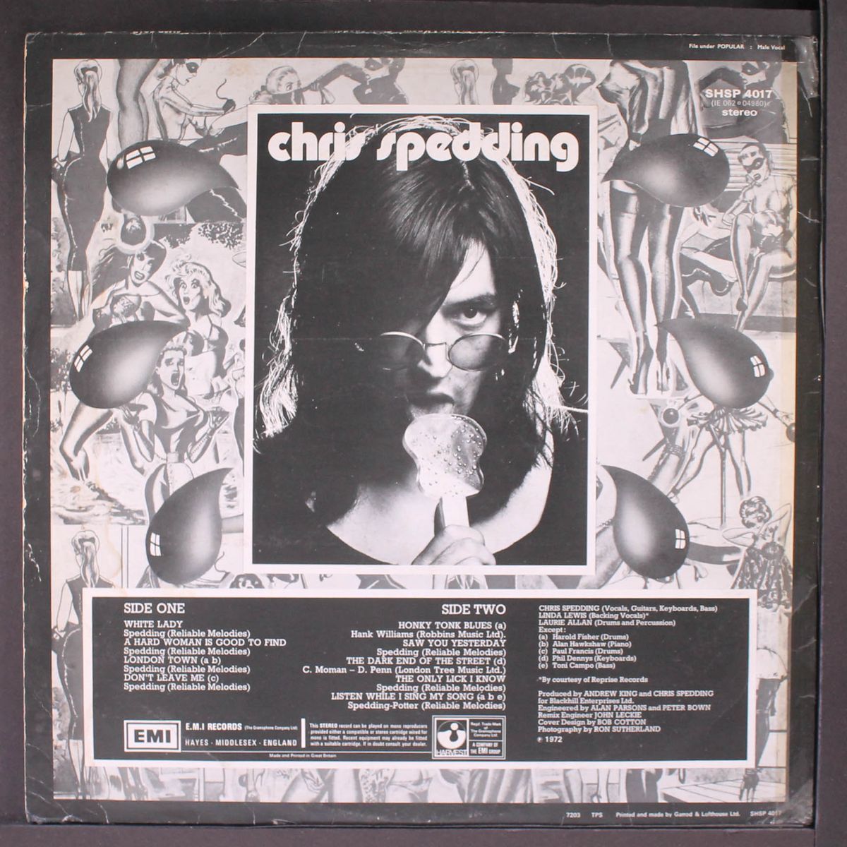 the only lick i know by CHRIS SPEDDING