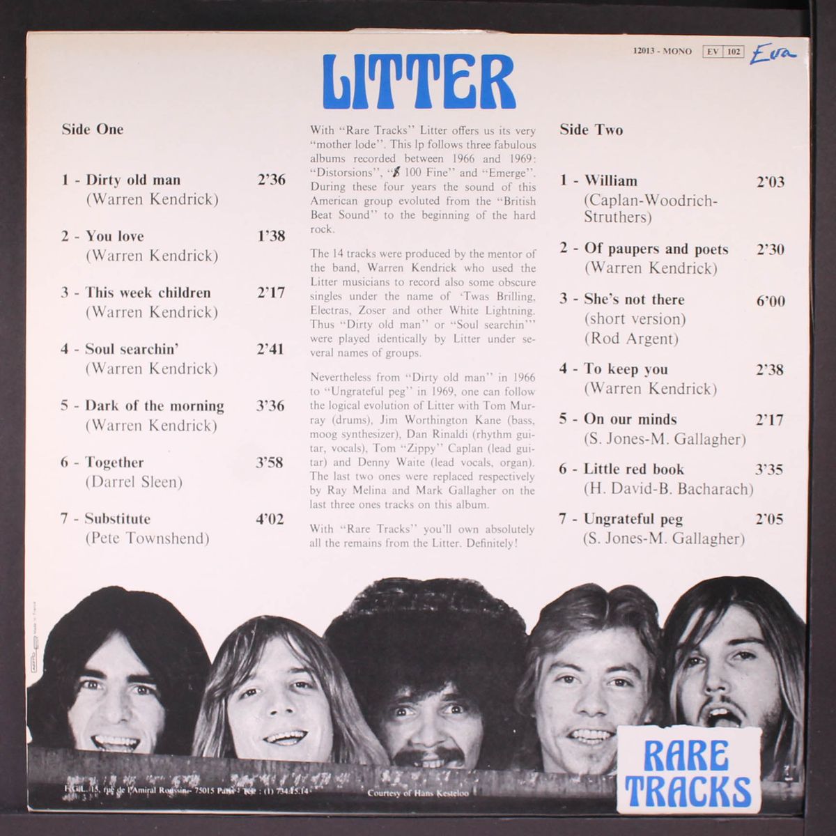 rare tracks by LITTER