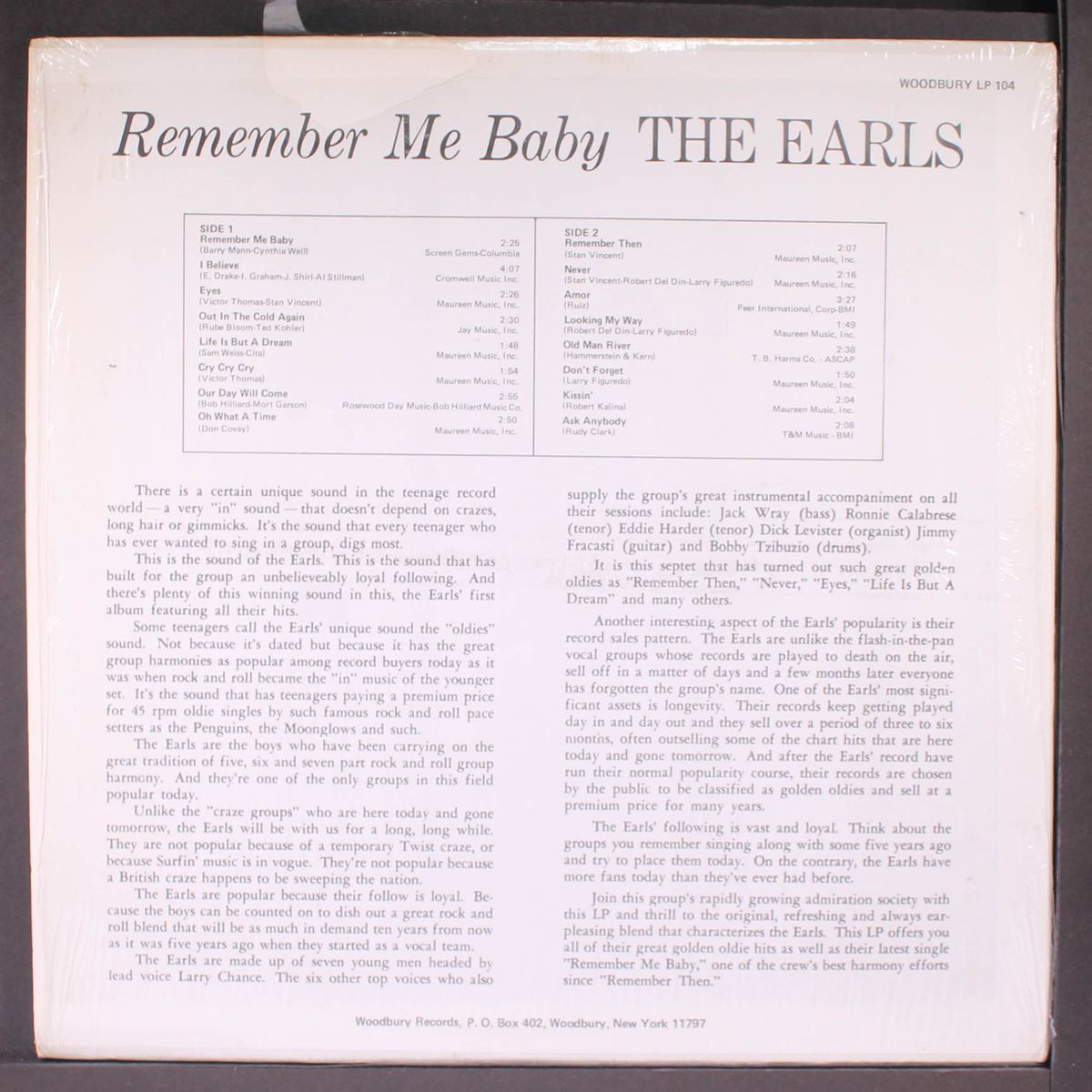remember me baby by EARLS