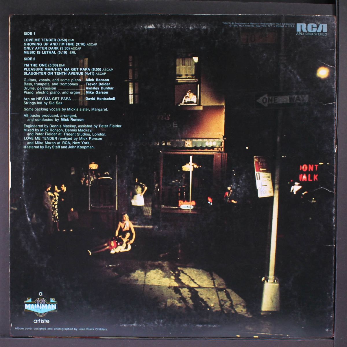 slaughter on 10th avenue by MICK RONSON