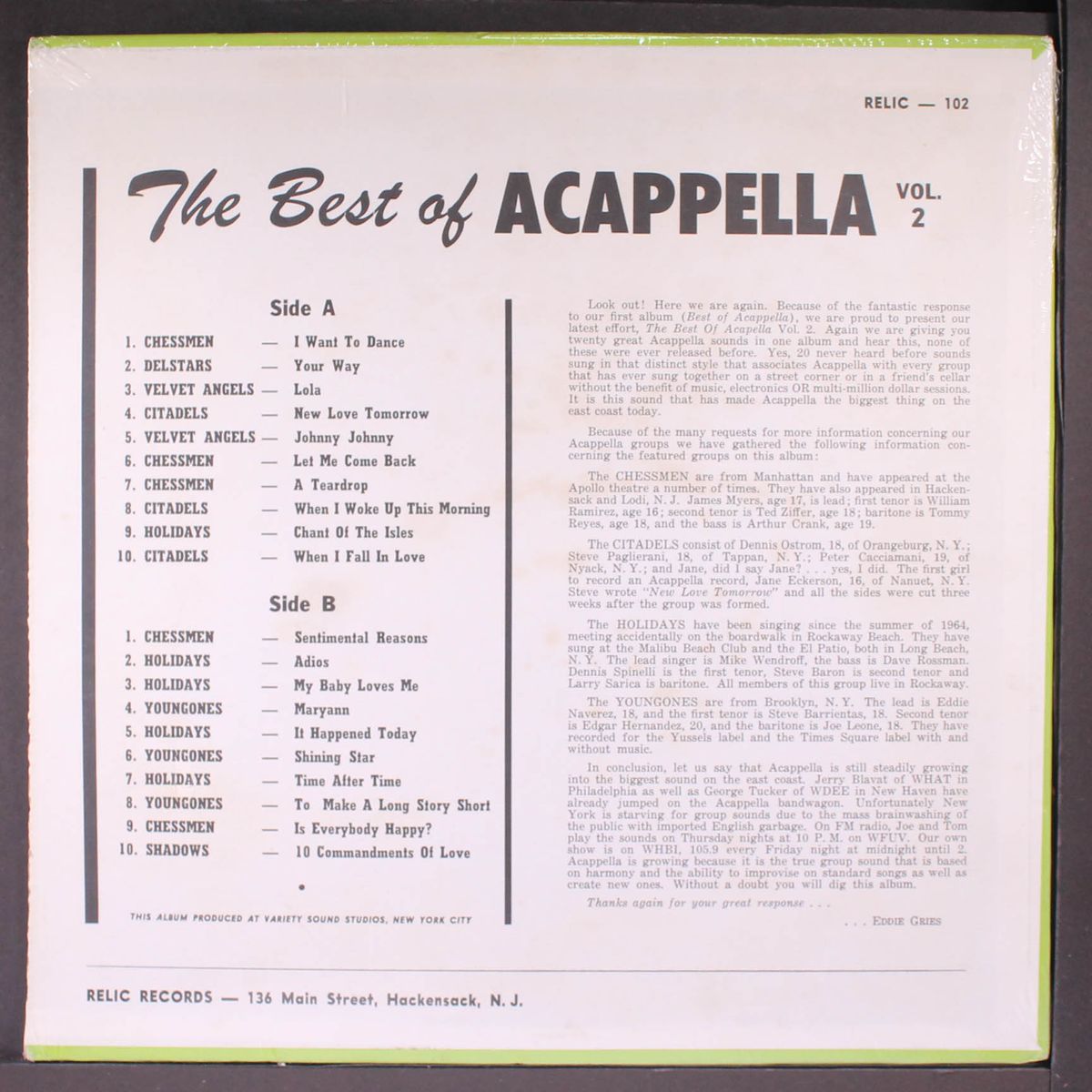 best of acappella, vol. 2 by VARIOUS