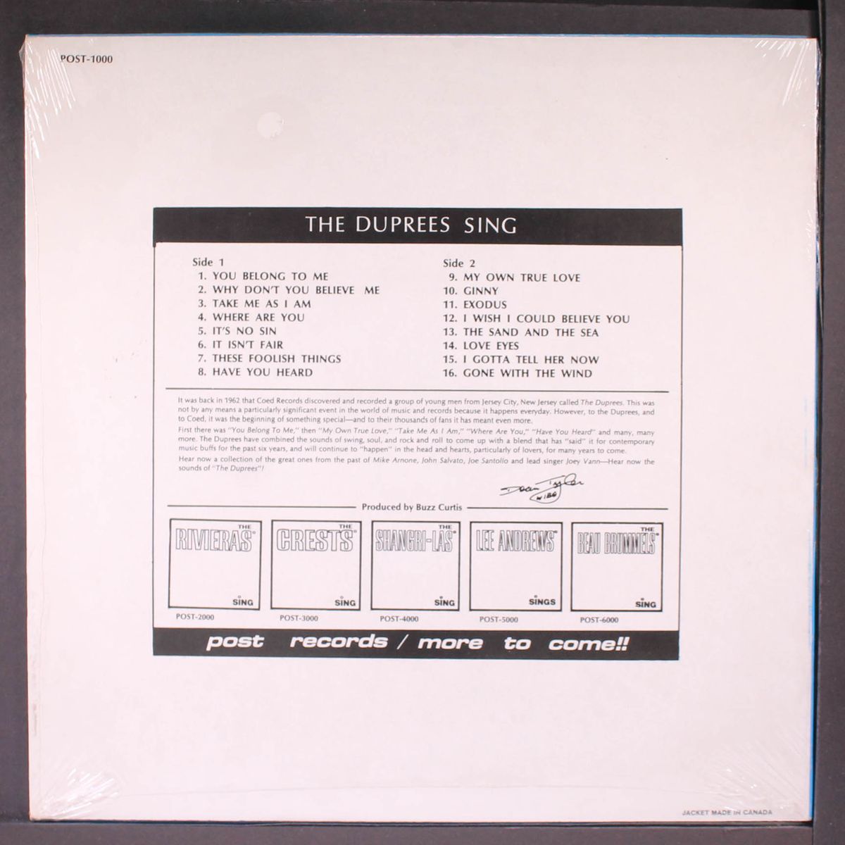 the duprees sing by DUPREES