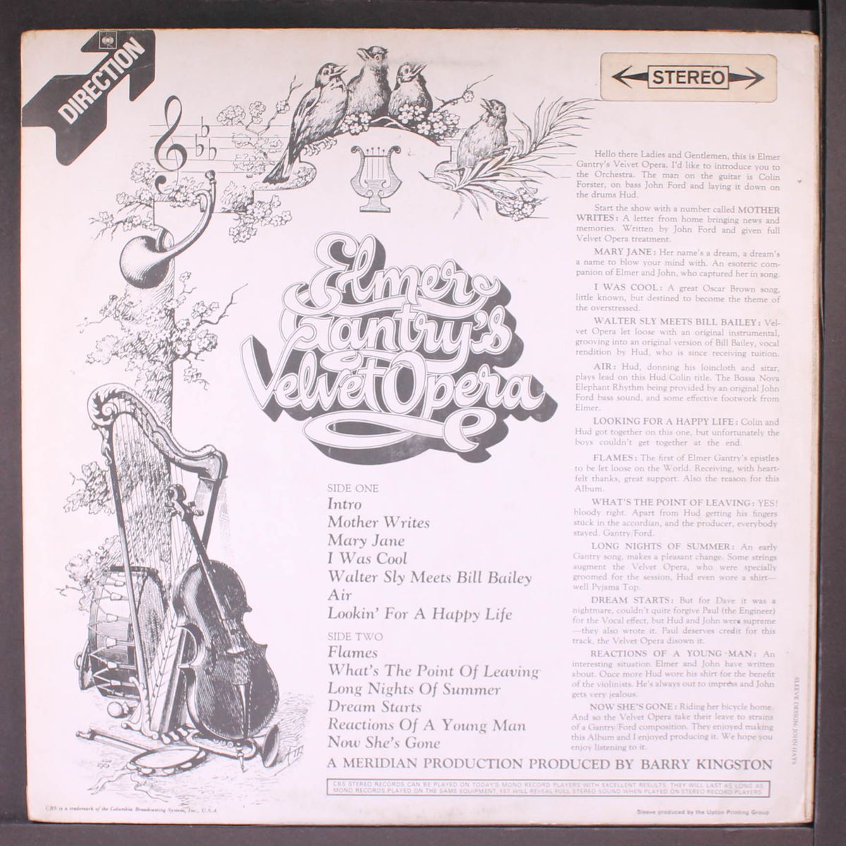elmer gantry's velvet opera by ELMER GANTRY'S VELVET OPERA