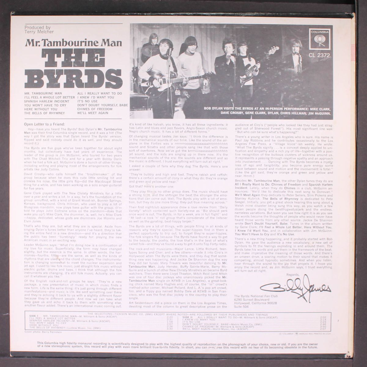 mr. tambourine man by BYRDS