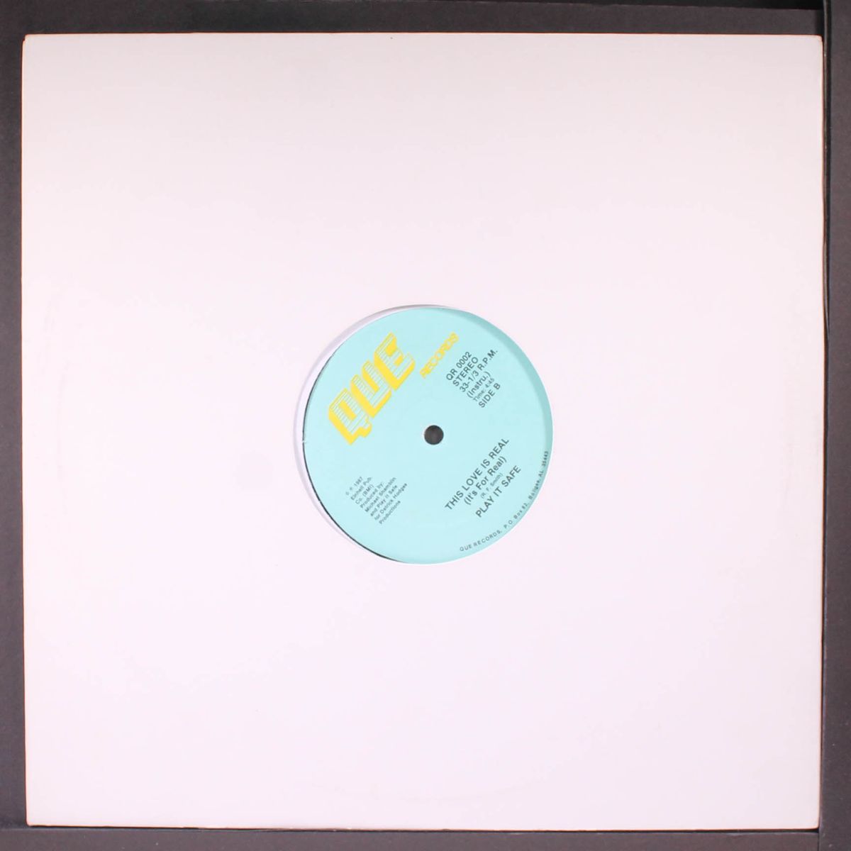 this love is real / instrumental by PLAY IT SAFE