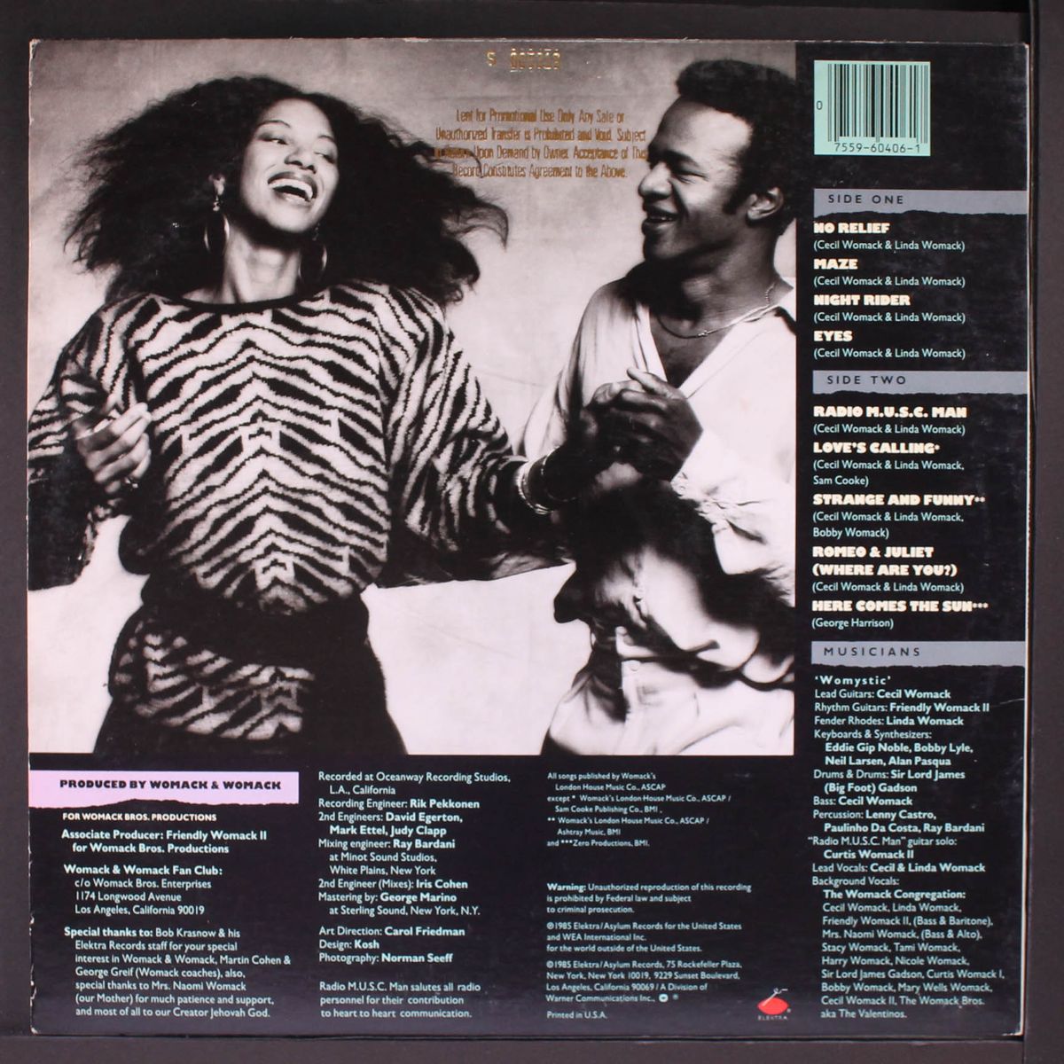 radio m.u.s.c. man by WOMACK & WOMACK