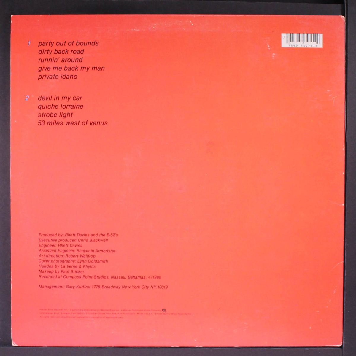 wild planet by B-52'S