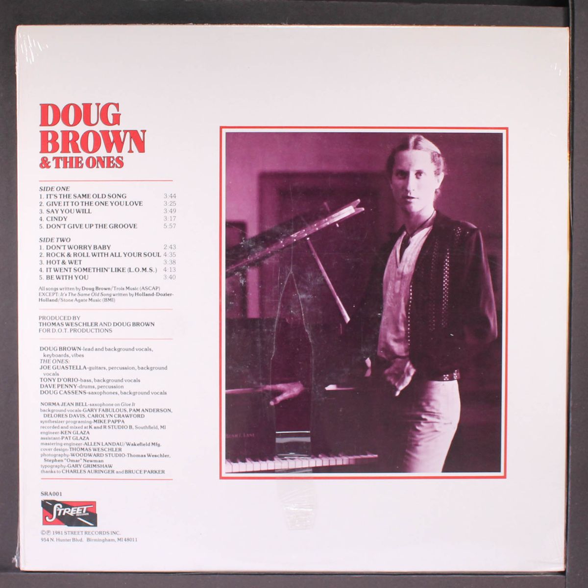 say you will by DOUG BROWN & ONES