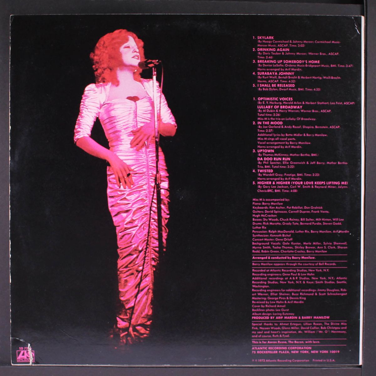bette midler by BETTE MIDLER