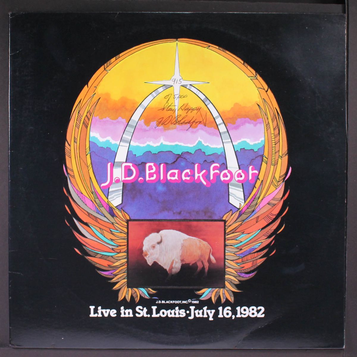 live in st louis 7/16/82 by J.D. BLACKFOOT