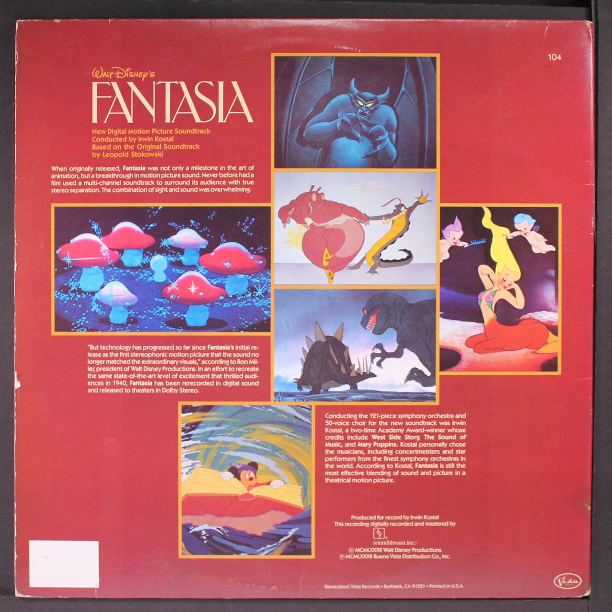 walt disney's fantasia by SOUNDTRACK