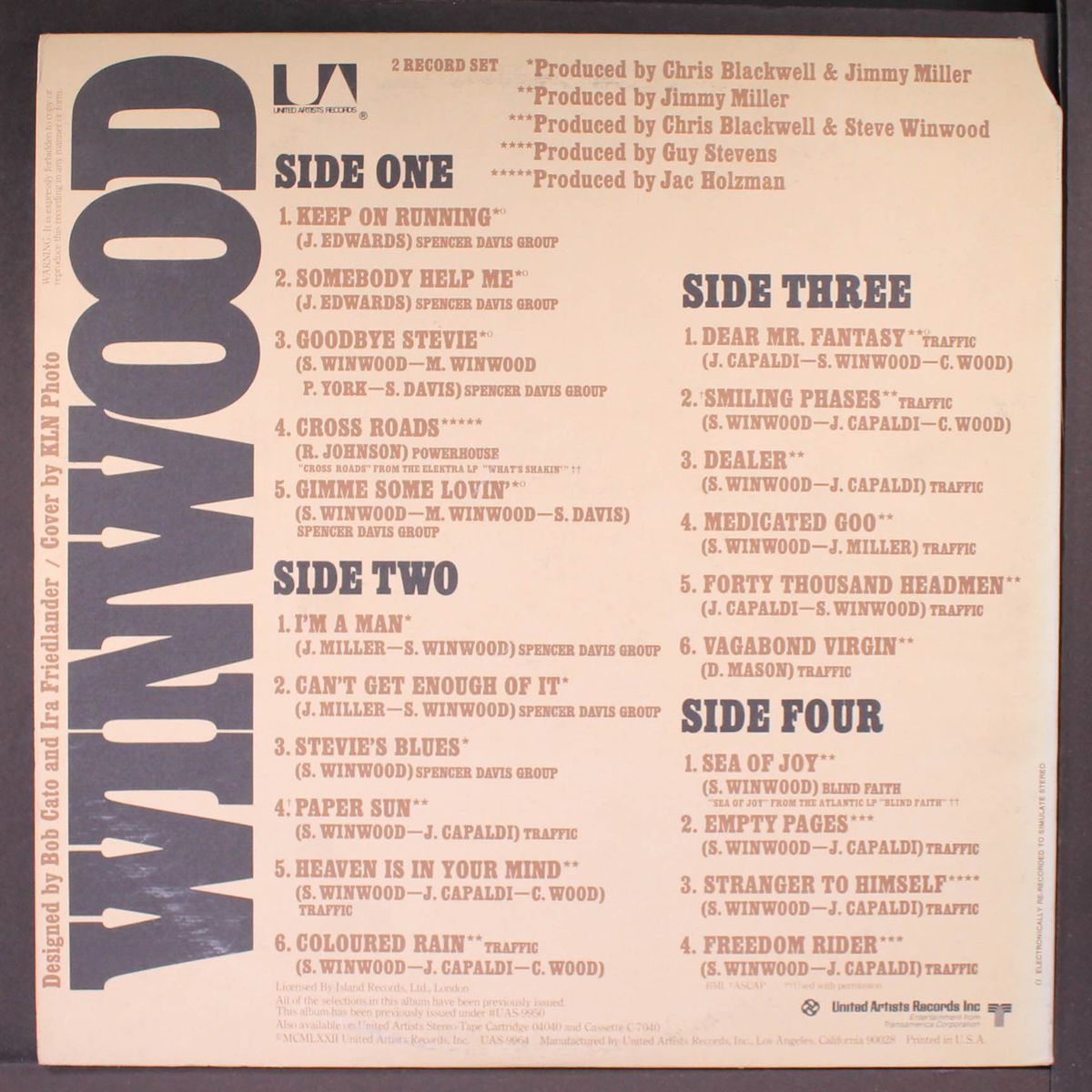 winwood by STEVE WINWOOD