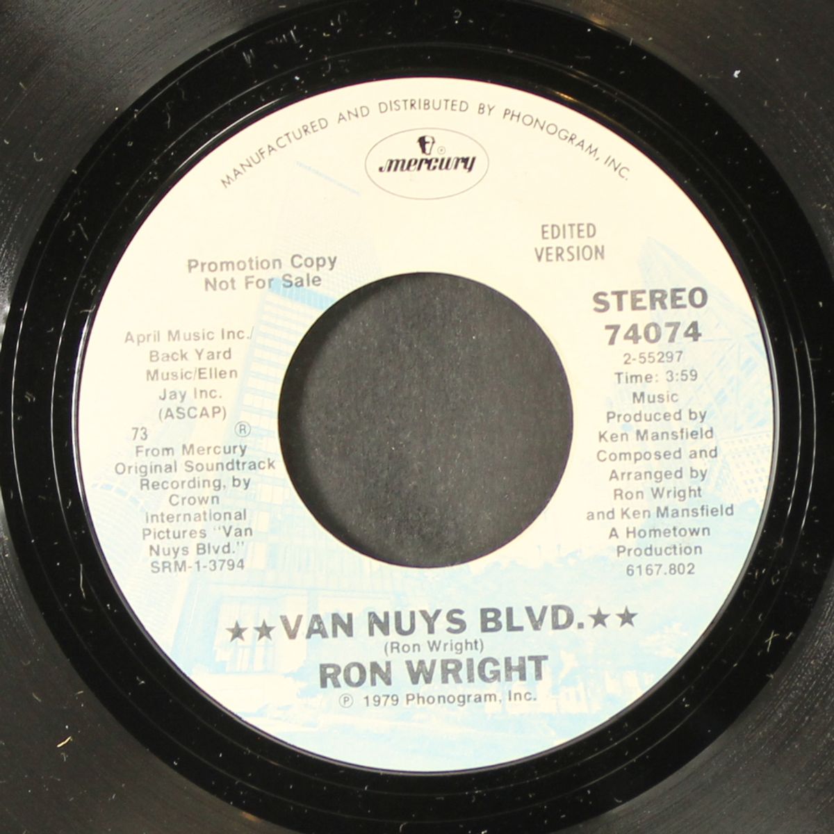 van nuys blvd. / same by RON WRIGHT