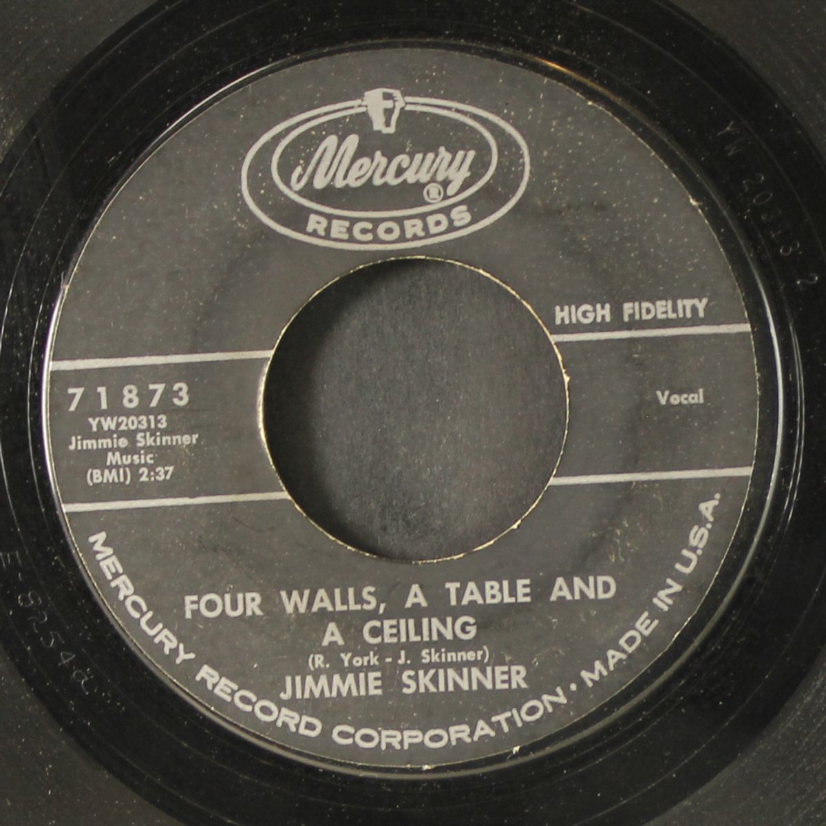 big city / four walls, a floor and a ceiling by JIMMIE SKINNER