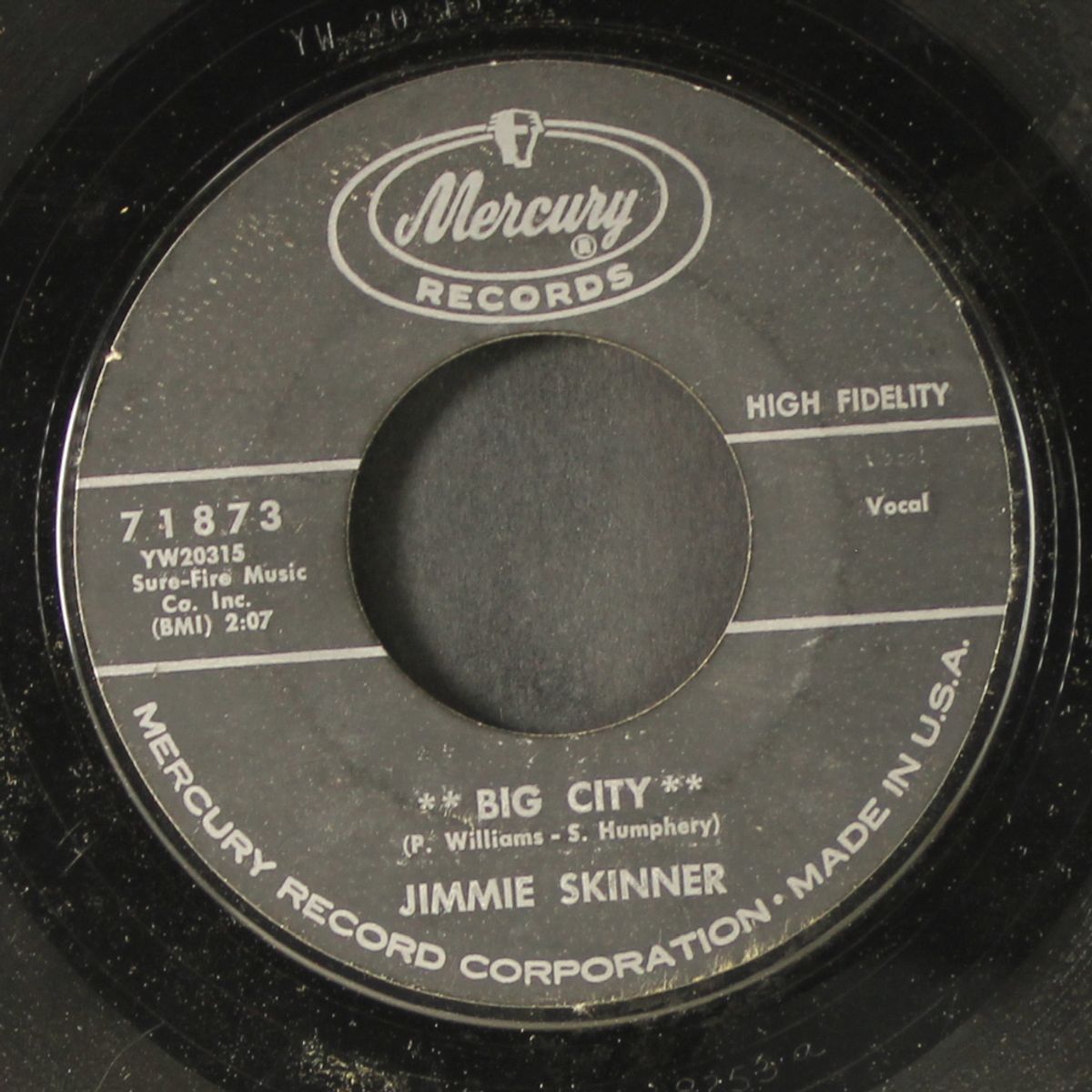 big city / four walls, a floor and a ceiling by JIMMIE SKINNER
