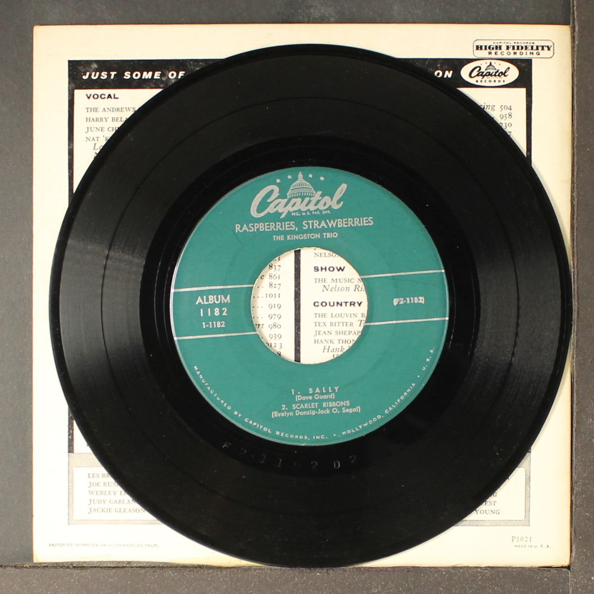 raspberries, strawberries / +3 by KINGSTON TRIO