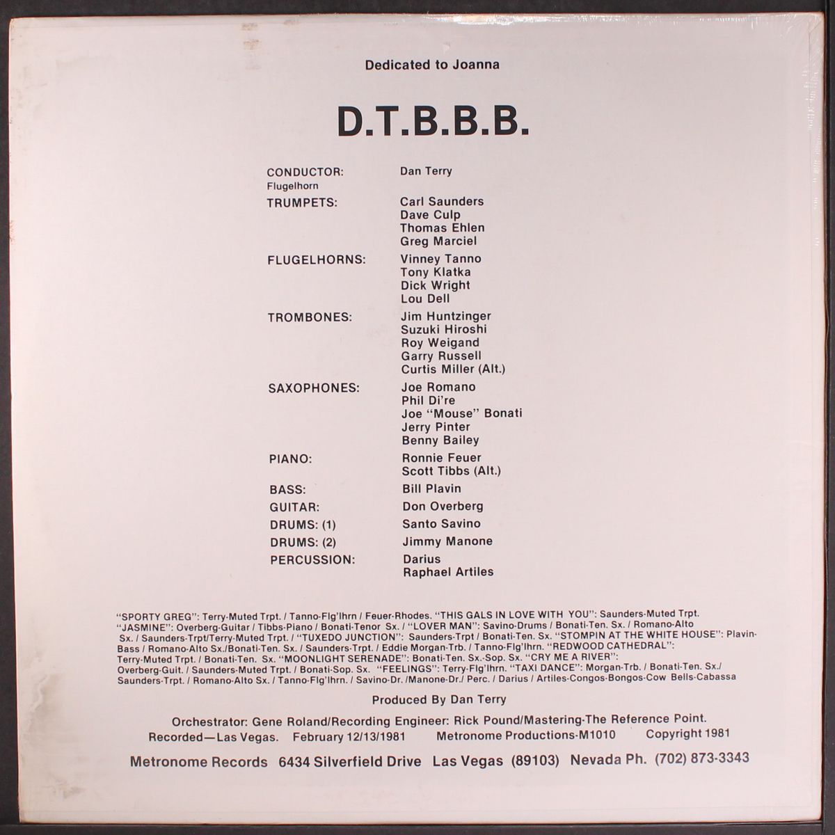 dan terry big big band by DAN TERRY