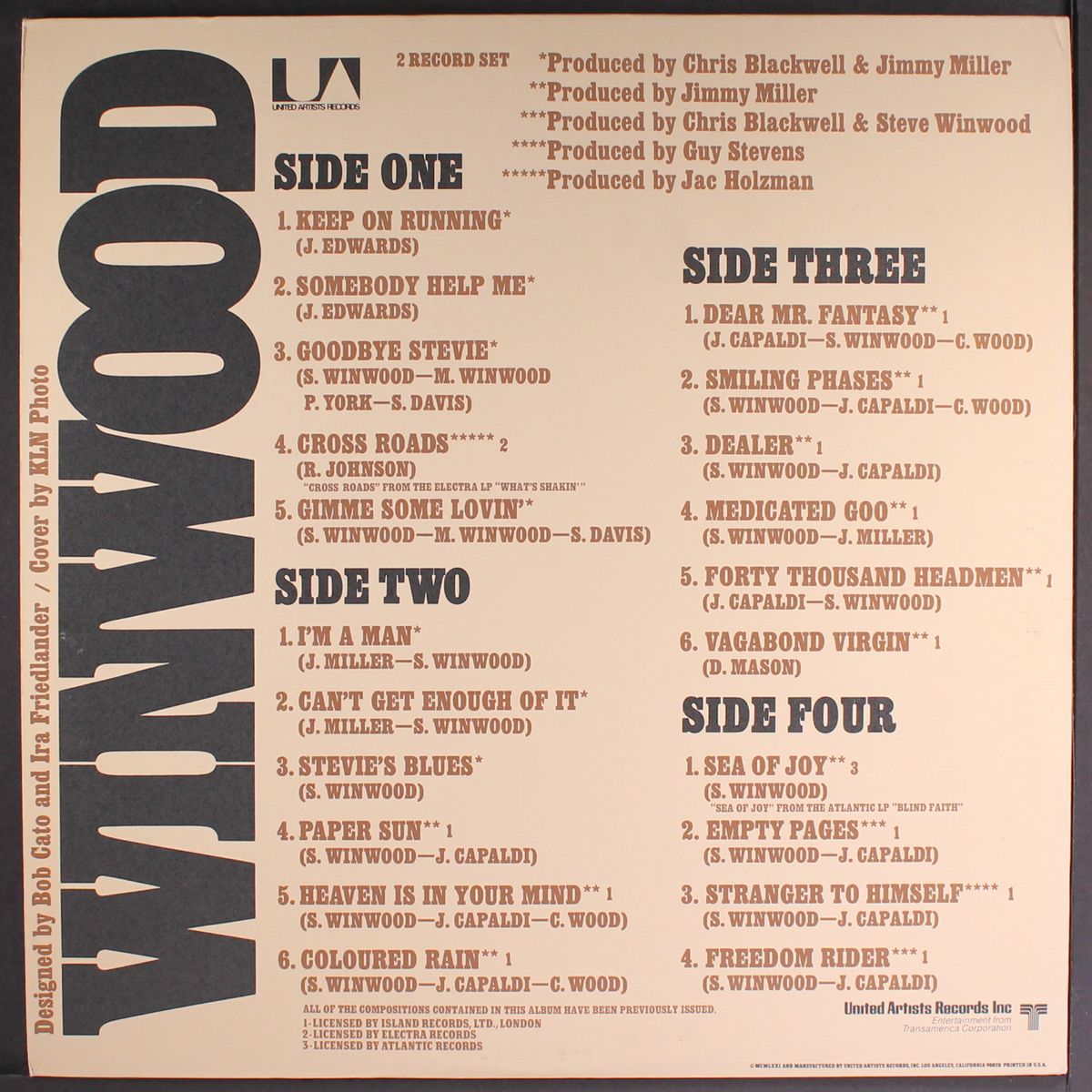 winwood by STEVE WINWOOD