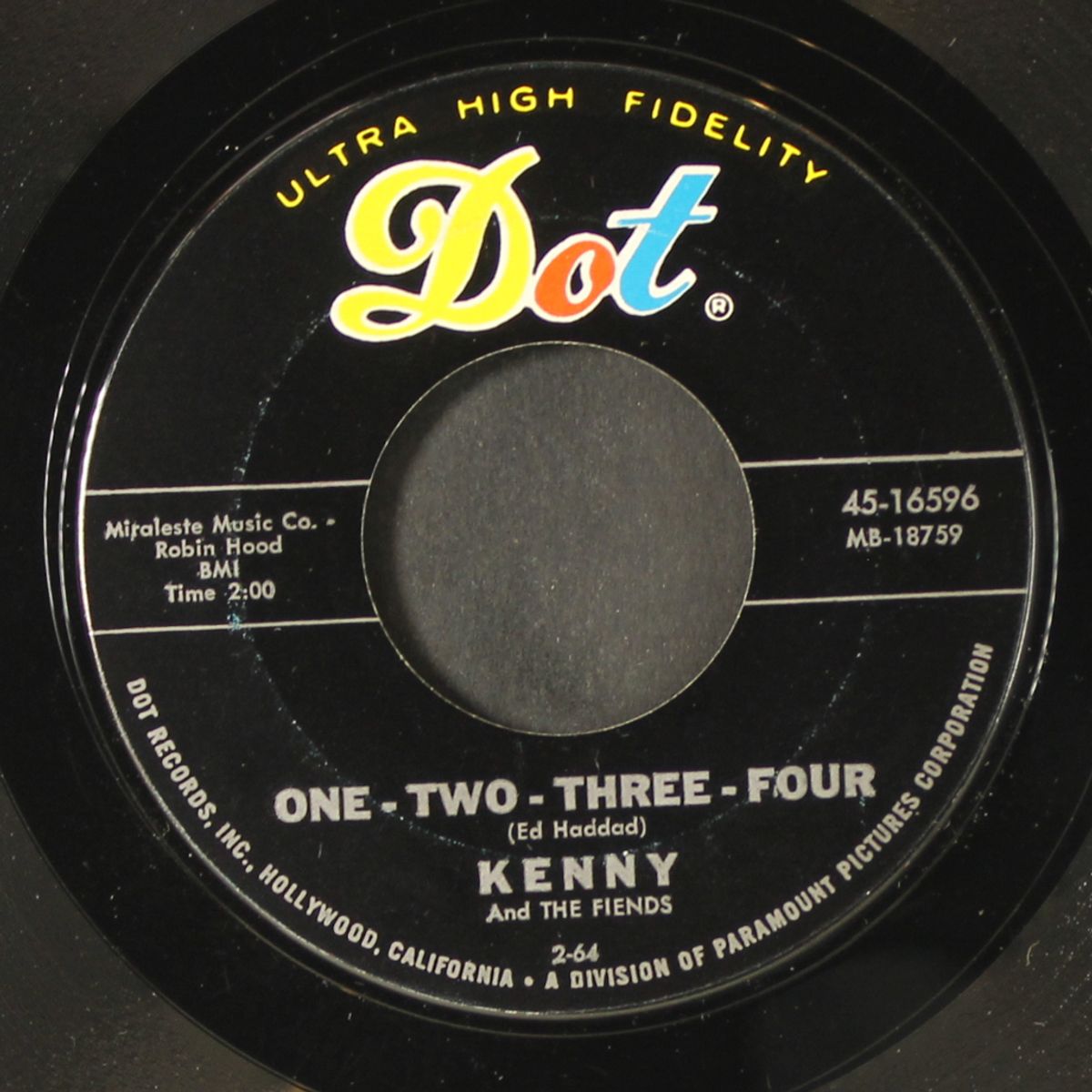 moon shot / one-two-three-four by KENNY & FIENDS