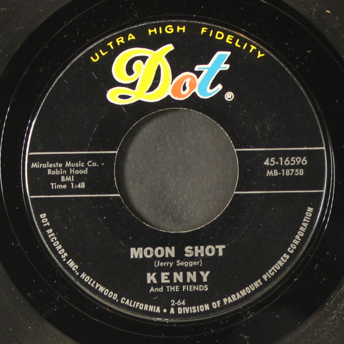 moon shot / one-two-three-four by KENNY & FIENDS