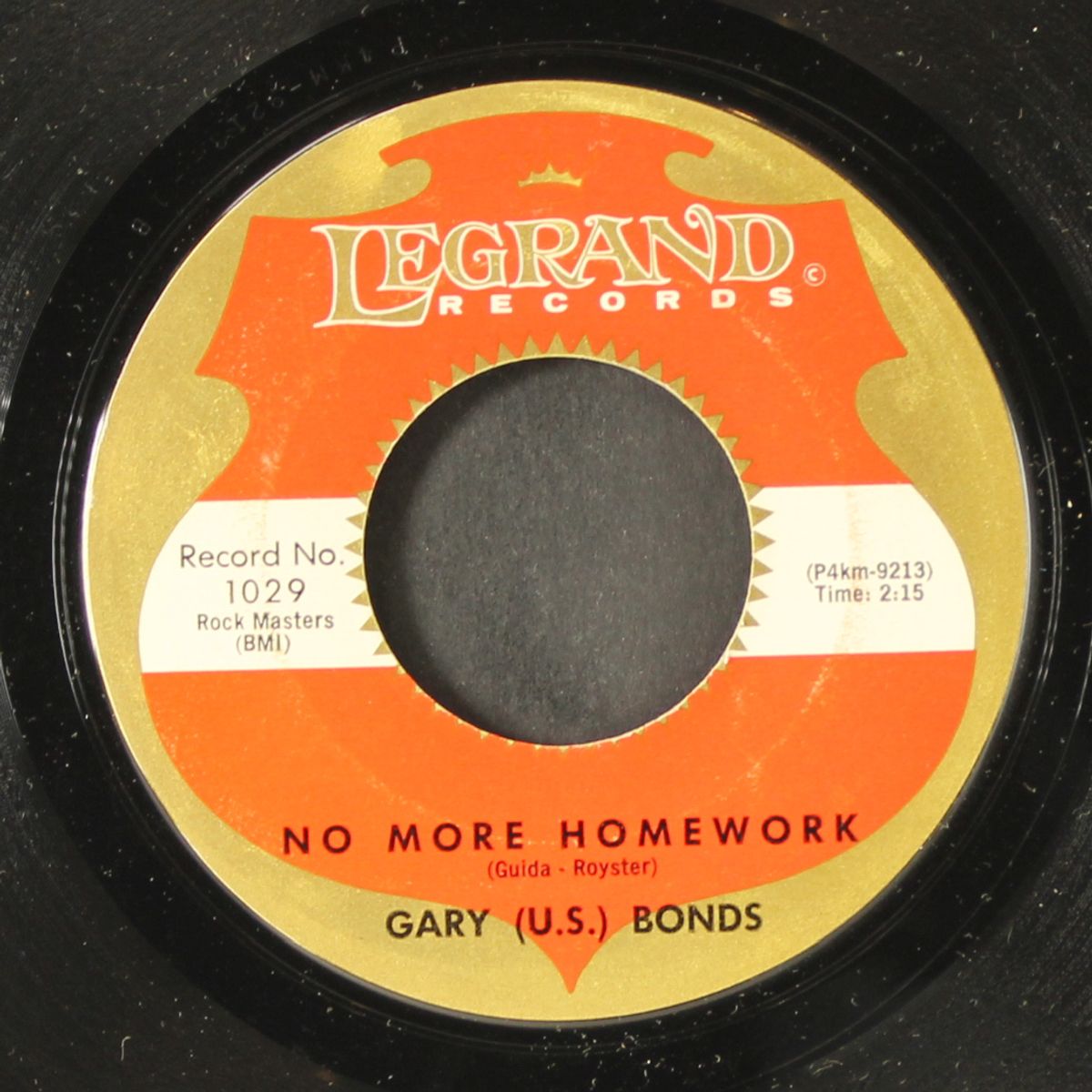 no more homework / she's alright by GARY 'U.S.' BONDS