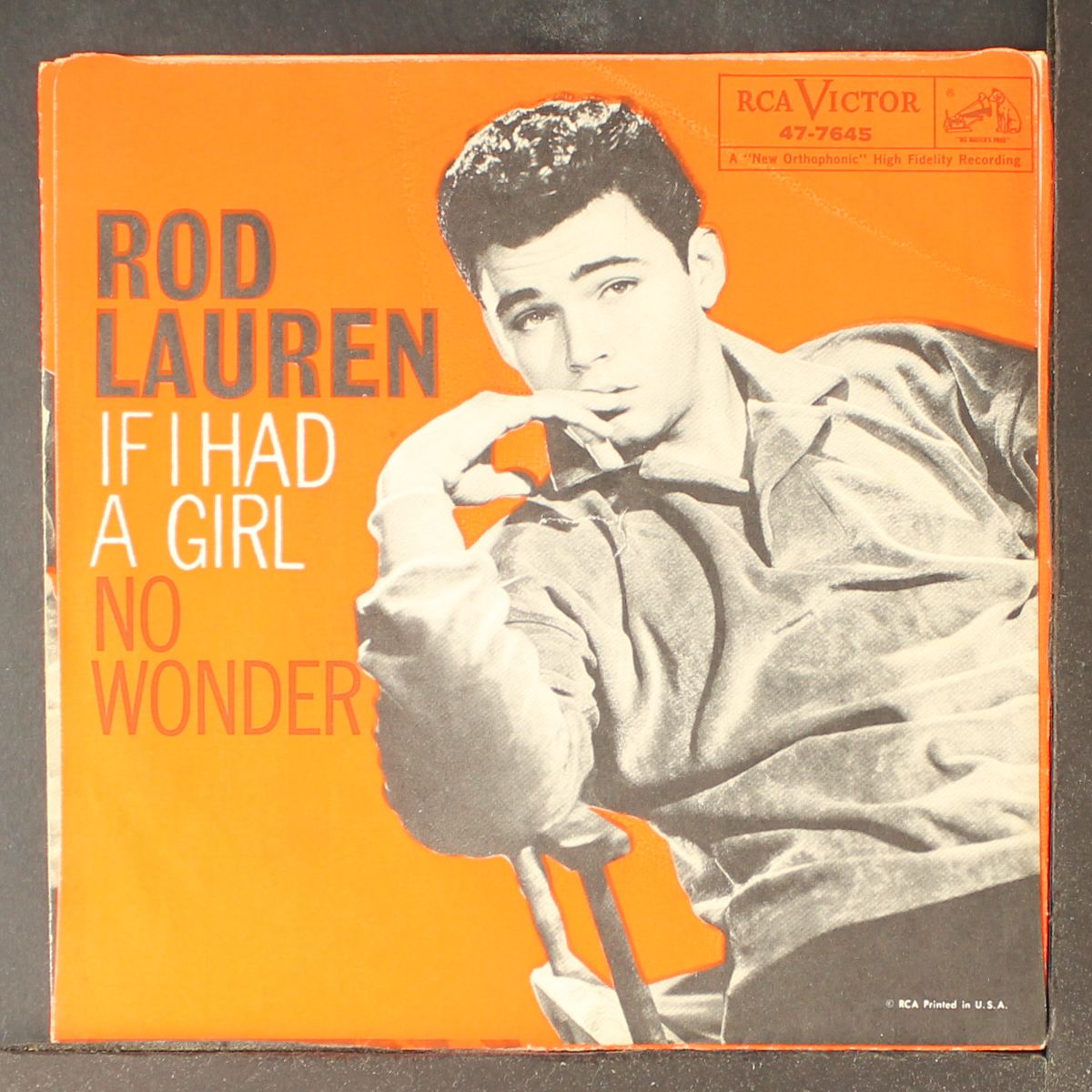 if i had a girl / no wonder by ROD LAUREN
