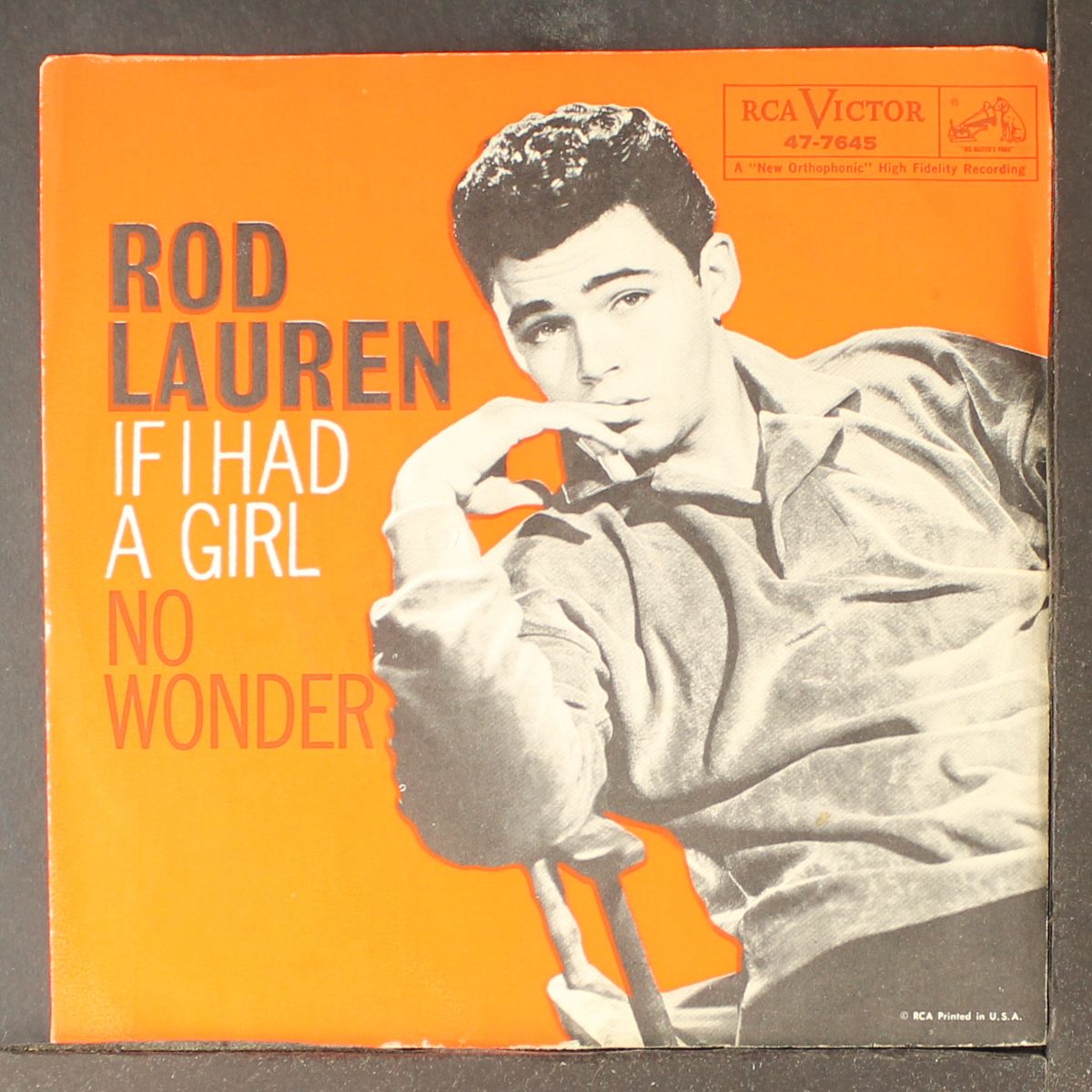 if i had a girl / no wonder by ROD LAUREN