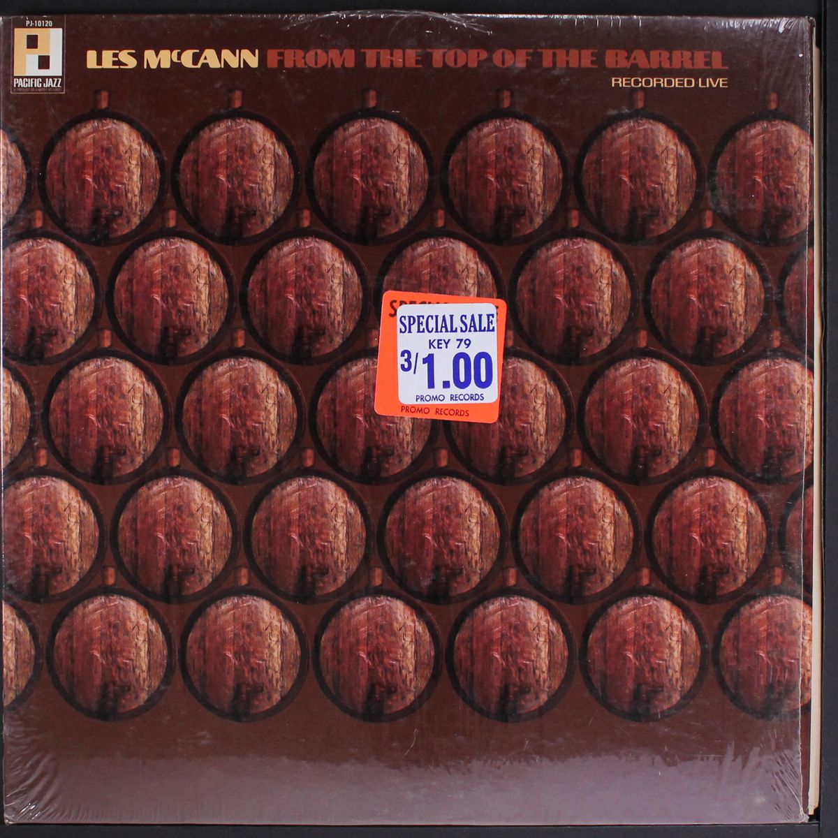from the top of the barrel by LES MCCANN