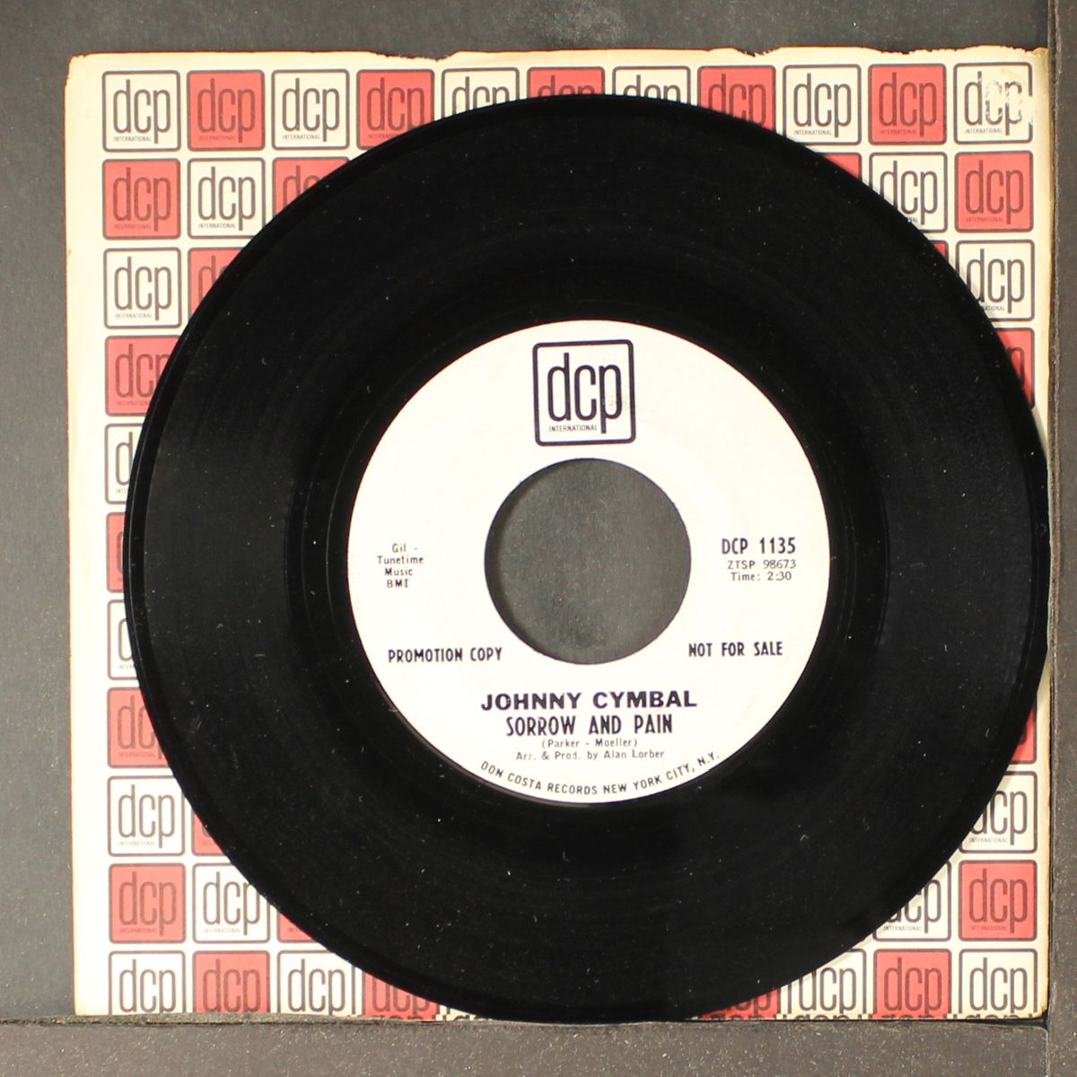 go v.w. go / sorrow and pain by JOHNNY CYMBAL