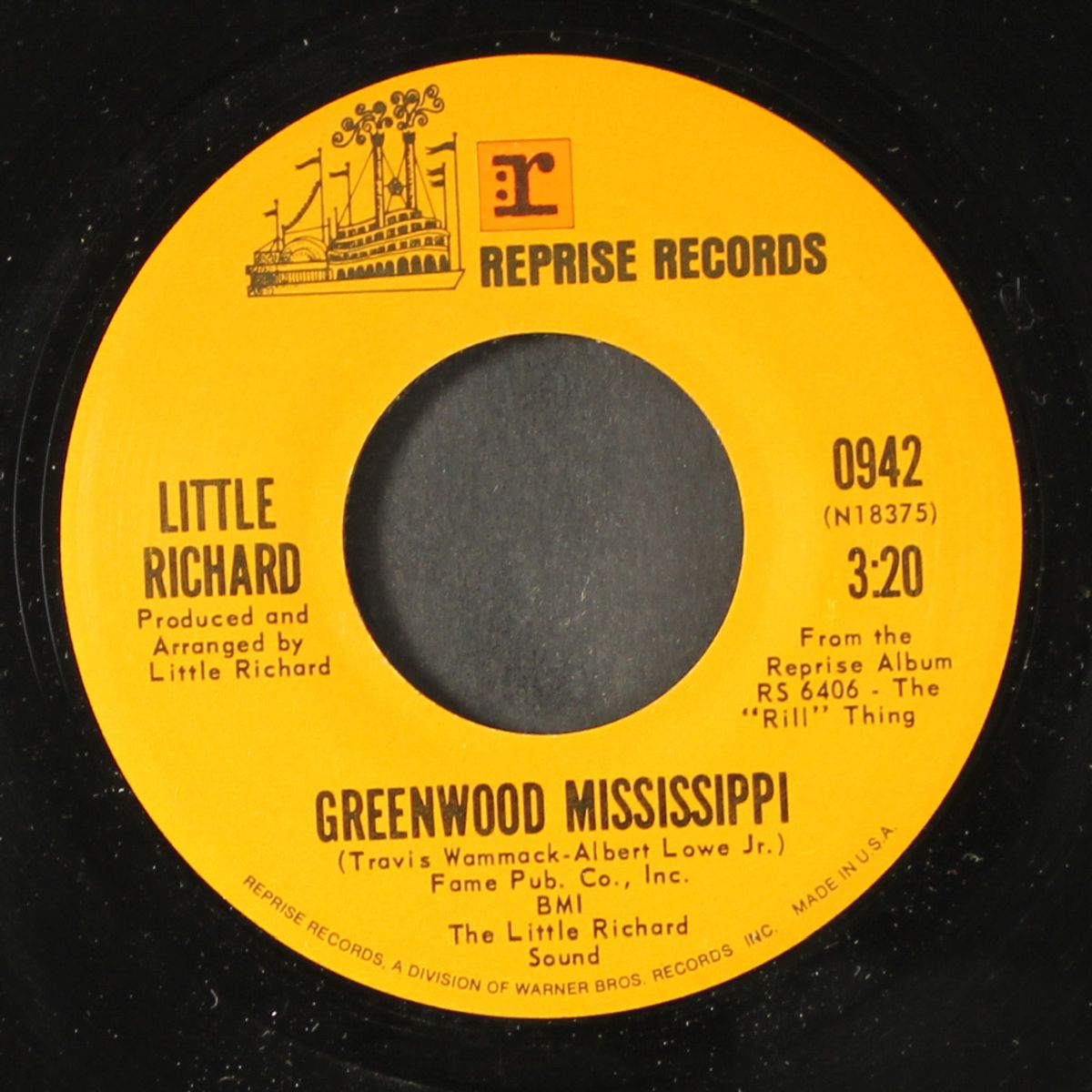 greenwood mississippi / i saw her standing there by LITTLE RICHARD