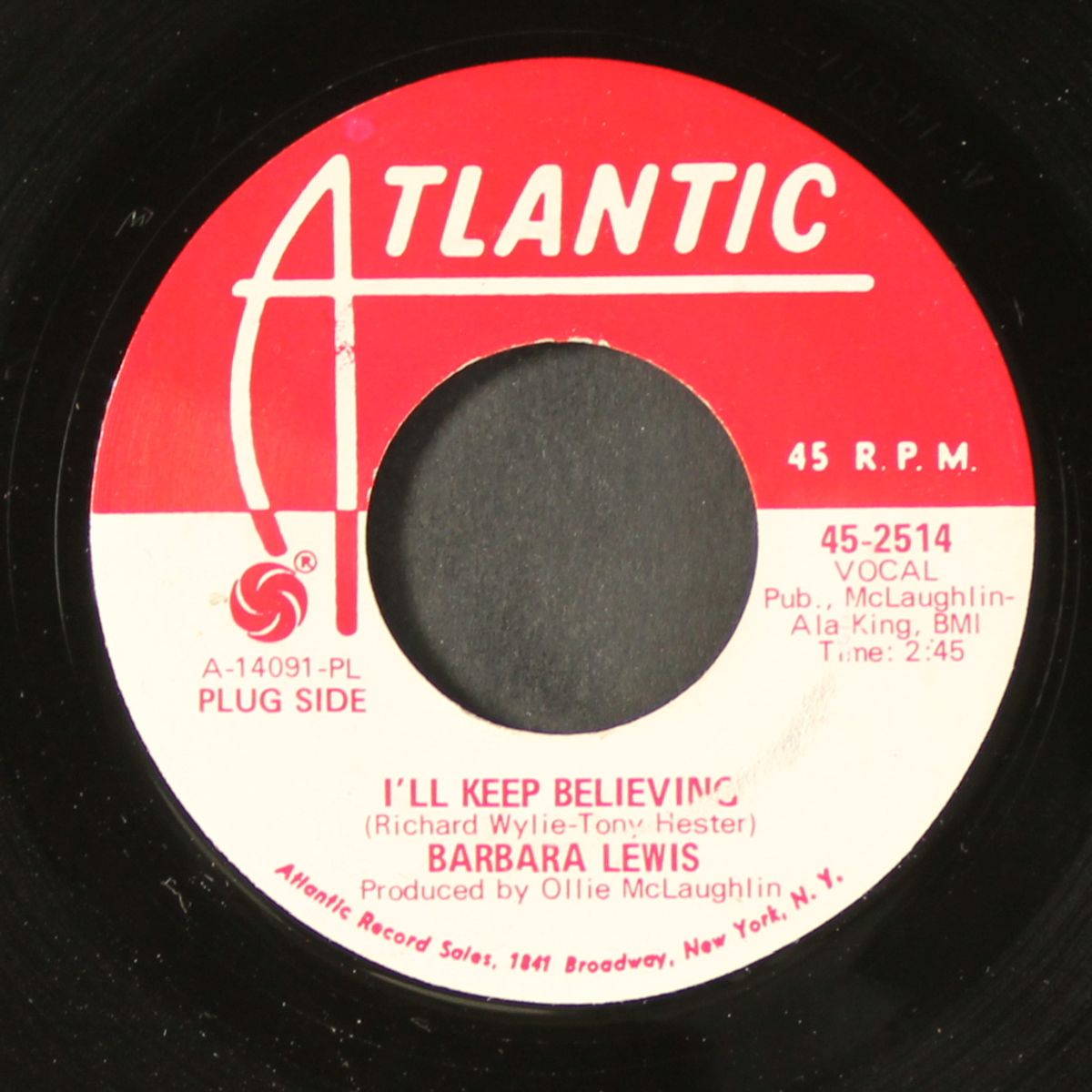 i'll keep believing / on bended knees by BARBARA LEWIS