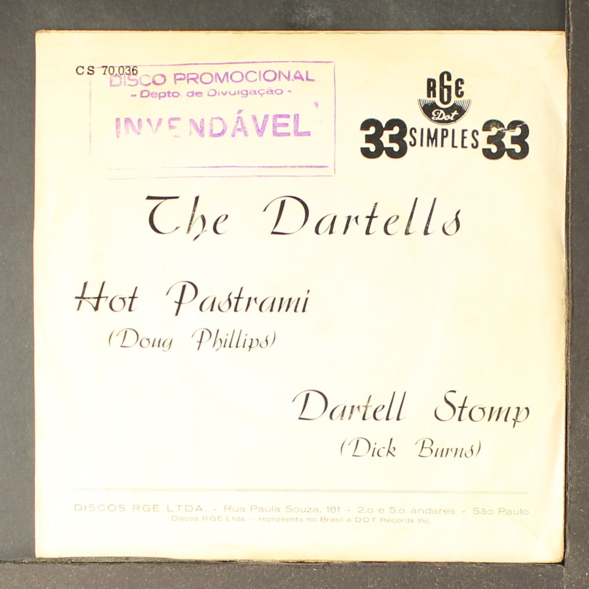hot pastrami / dartell stomp by DARTELLS