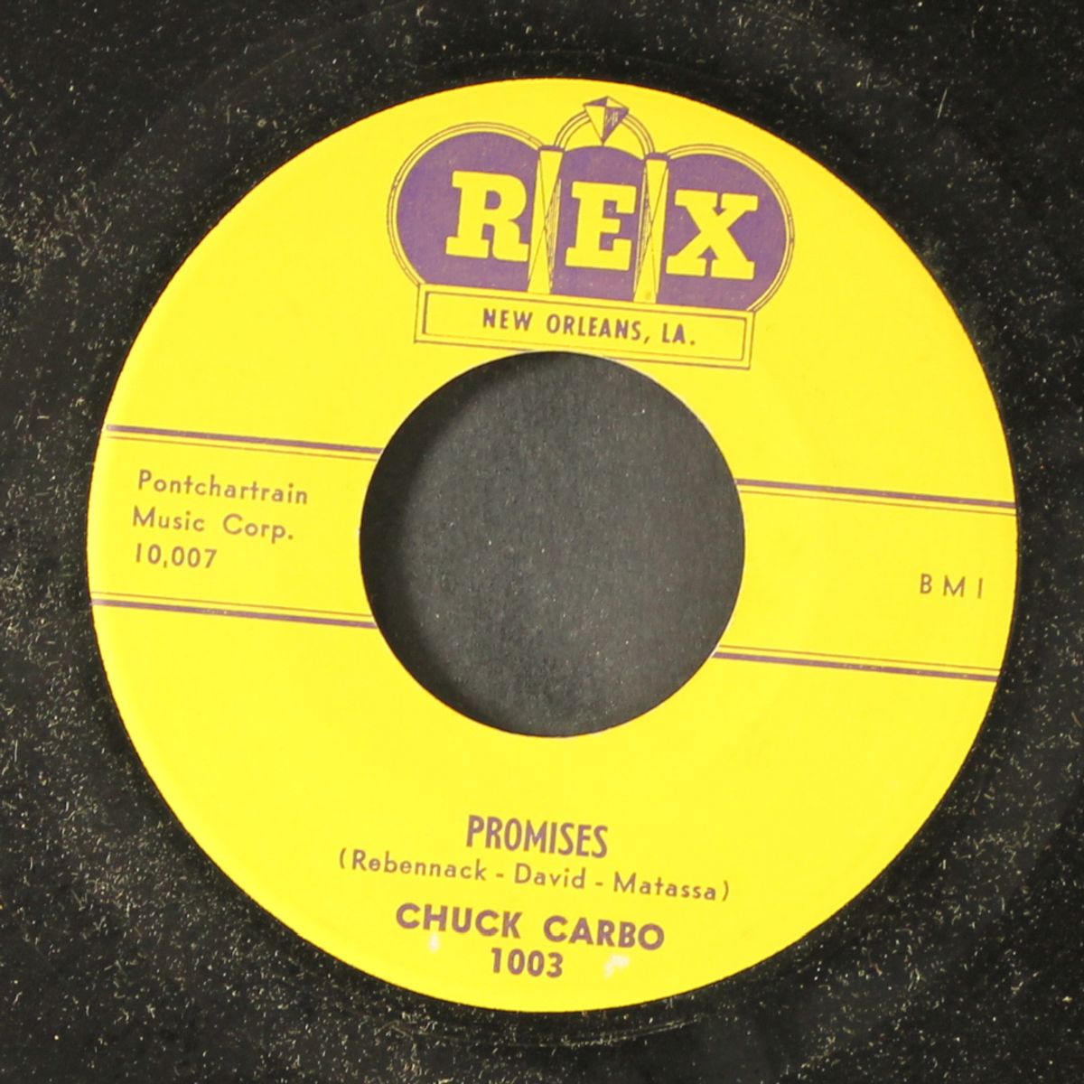 promises / be my girl by CHUCK CARBO & GROUP