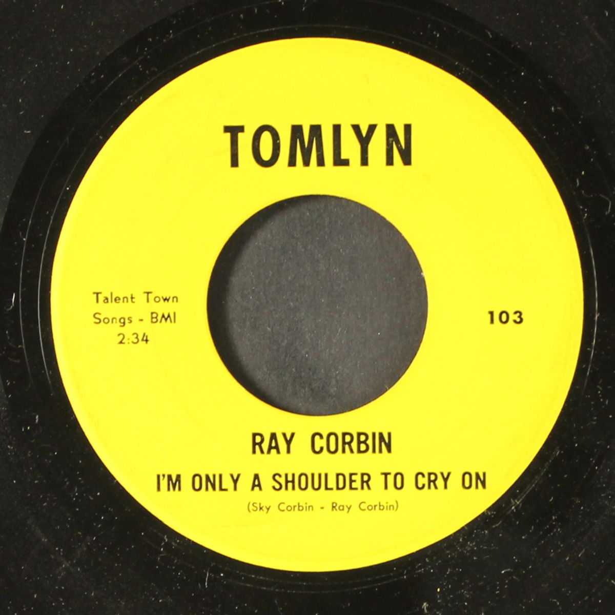 i'm only a shoulder to cry on / a wound time can't erase by RAY CORBIN