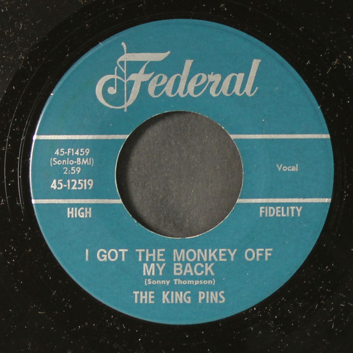 i got the monkey off my back / you're using me by KING PINS